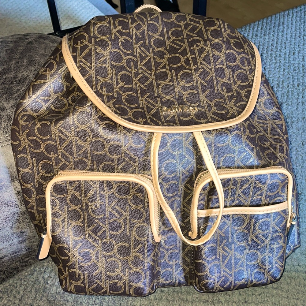 Calvin Klein Logo Backpack